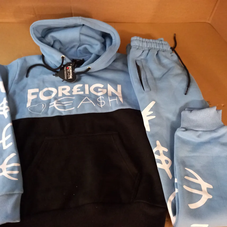 FOREIGN CASH HOODED TRACKSUIT - XS