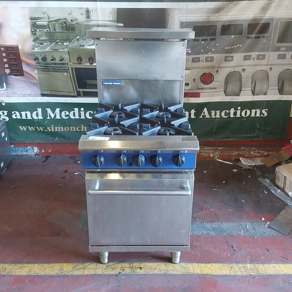 BLUE SEAL 4 BURNER OVEN RANG