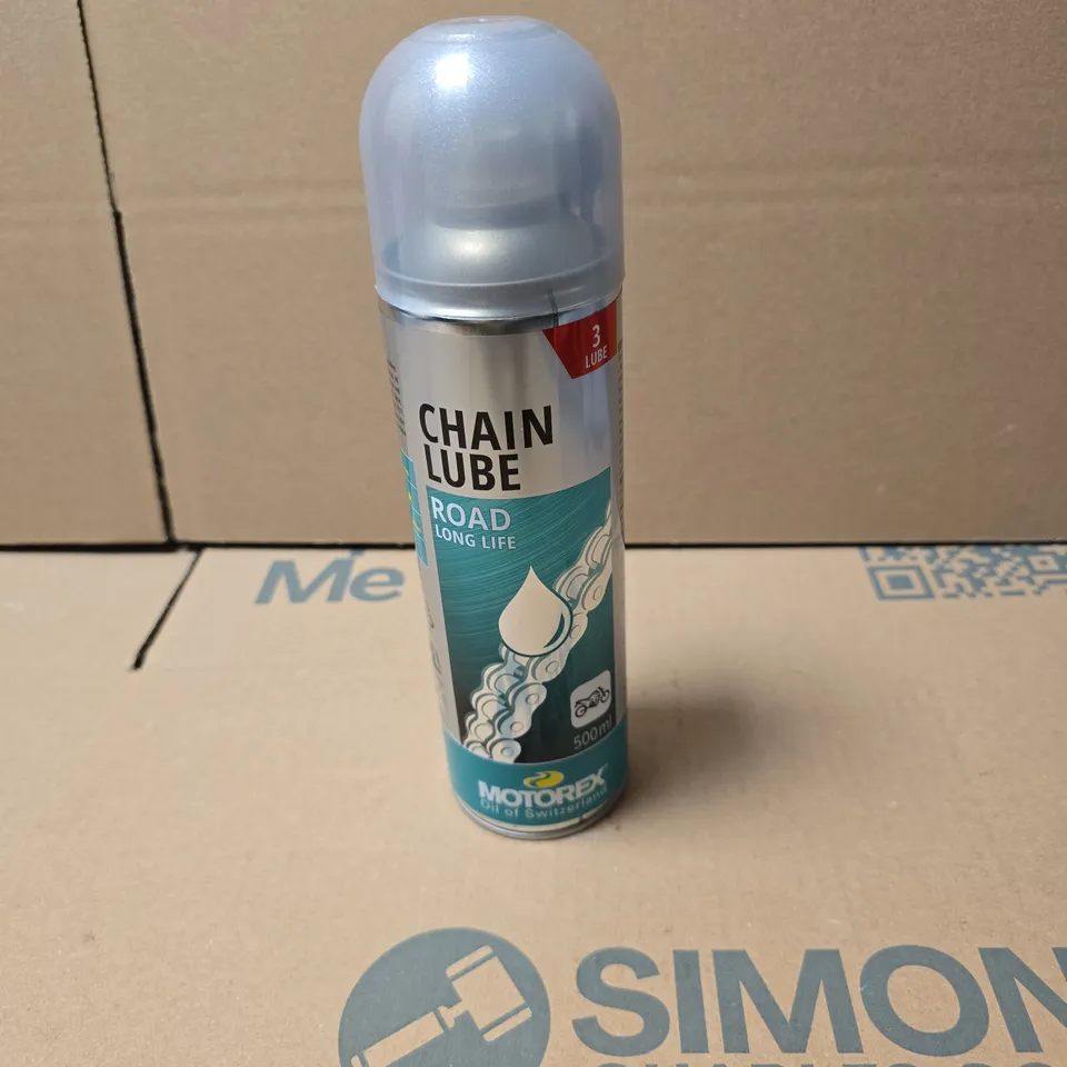 MOTOREX CHAIN LUBE ROAD LONG LIFE 500ML AEROSOL 