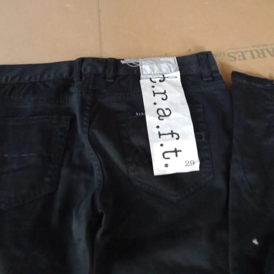 BRAND NEW CRAFT REVOLUTION BLACK JEANS - 29