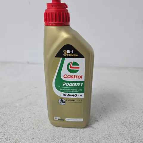 CASTROL POWER1 10W-40 MOTORCYCLE ENGINE OIL – 1 LITRE