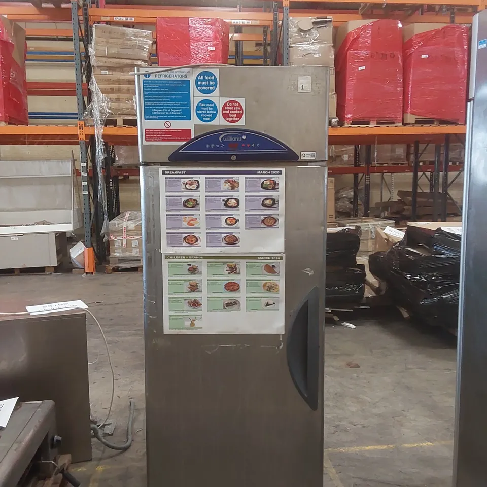 WILLIAMS HG1TSA R1 SINGLE DOOR UPRIGHT COMMERCIAL REFRIGERATOR