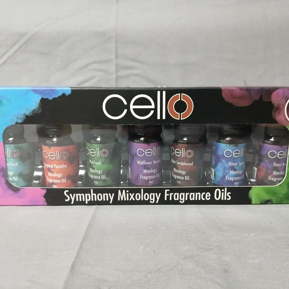 LOT OF 6 CELLO SYMPHONY MIXOLOGY FRAGRANCE OILS 6-PIECE SETS