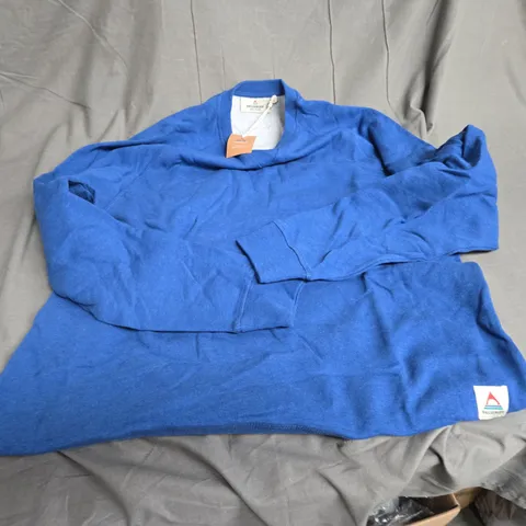 PASSANGER LARGE COTTO SWEATSHIRT - AURA BLUE