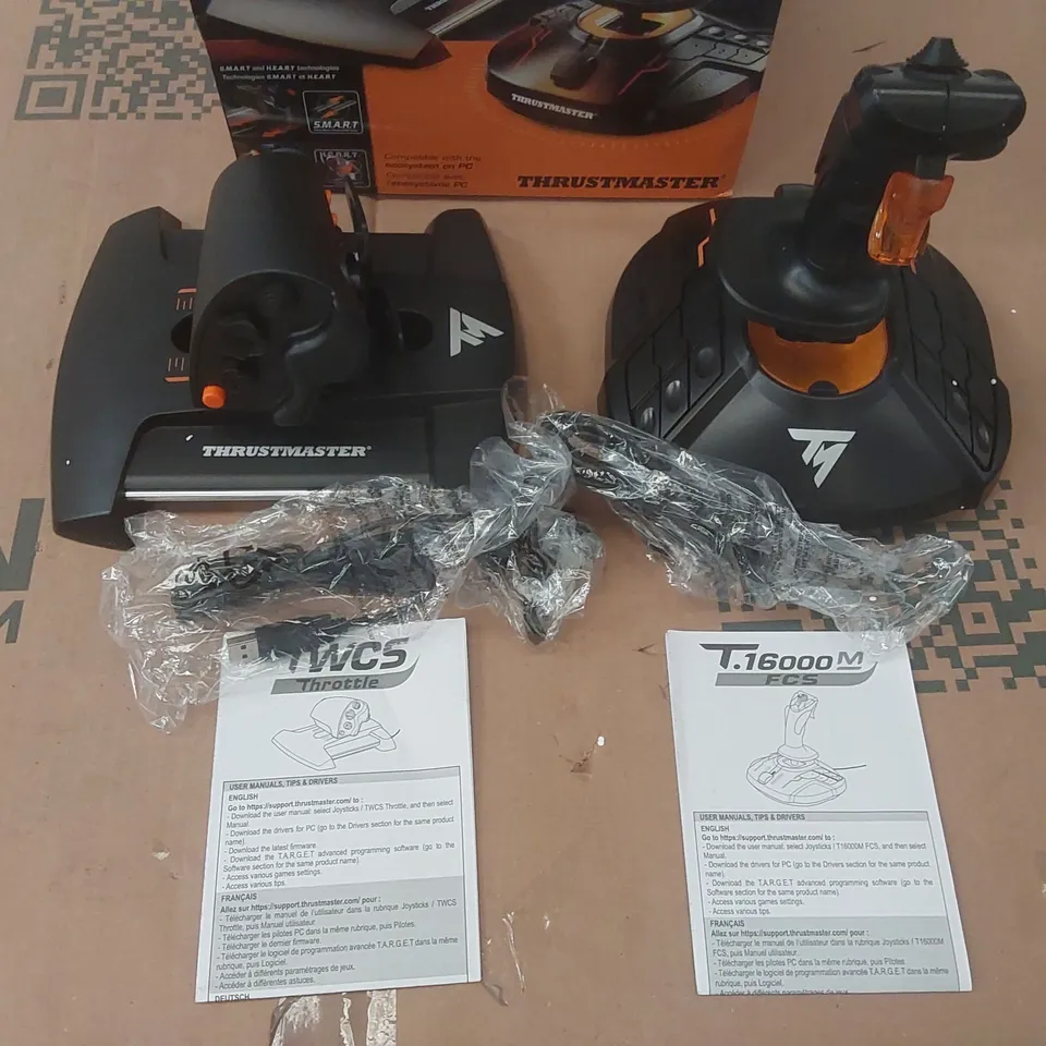 BOXED THRUSTMASTER T.16000 M FCS HOTAS FLIGHT CONTROL SYSTEM