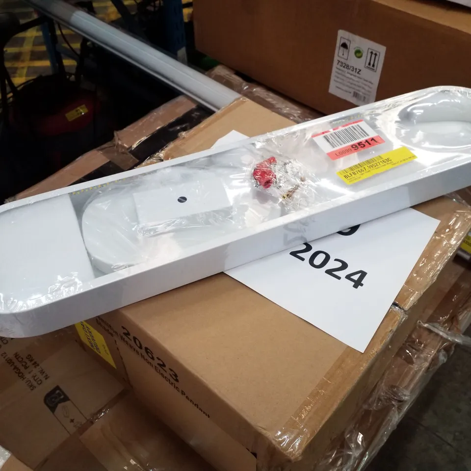 BOXED CHERRON 1-LIGHT 70CM LED SEMI FLUSH MOUNT