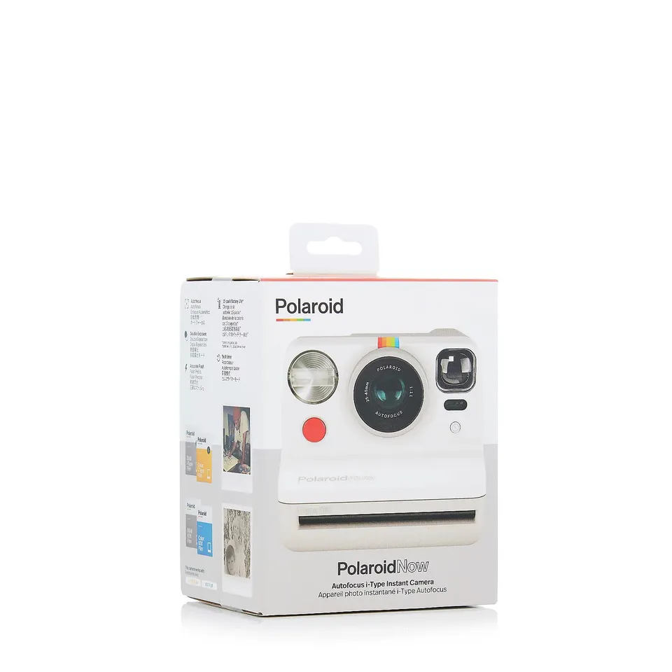 POLAROID NOW WHITE INSTANT CAMERA