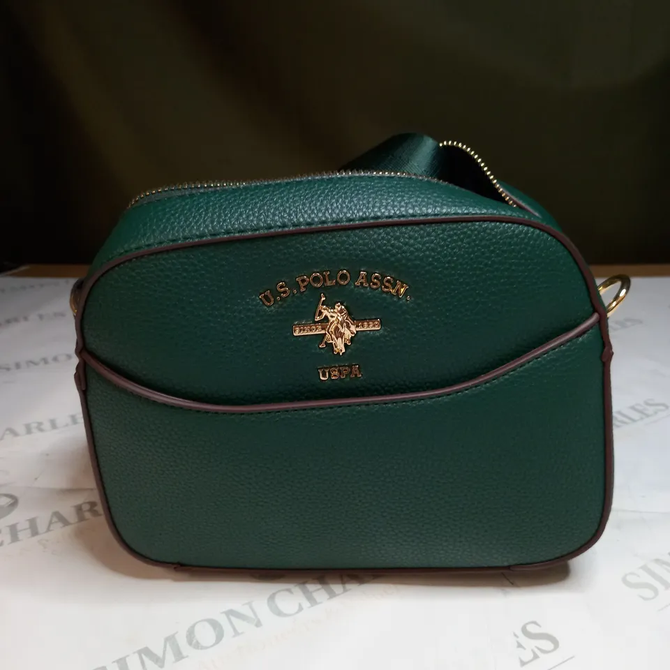 LEATHER EFFECT U.S. POLO ASSN BAG