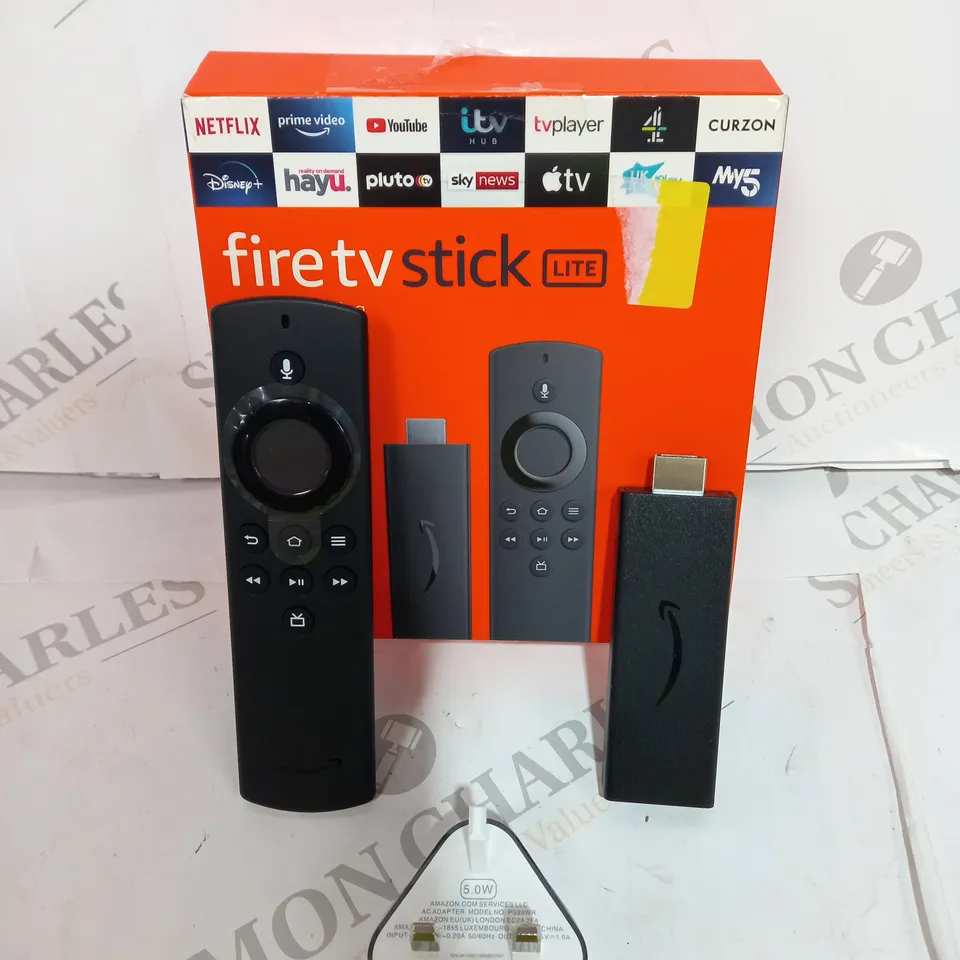 BOXED AMAZON FIRE TV STICK LITE