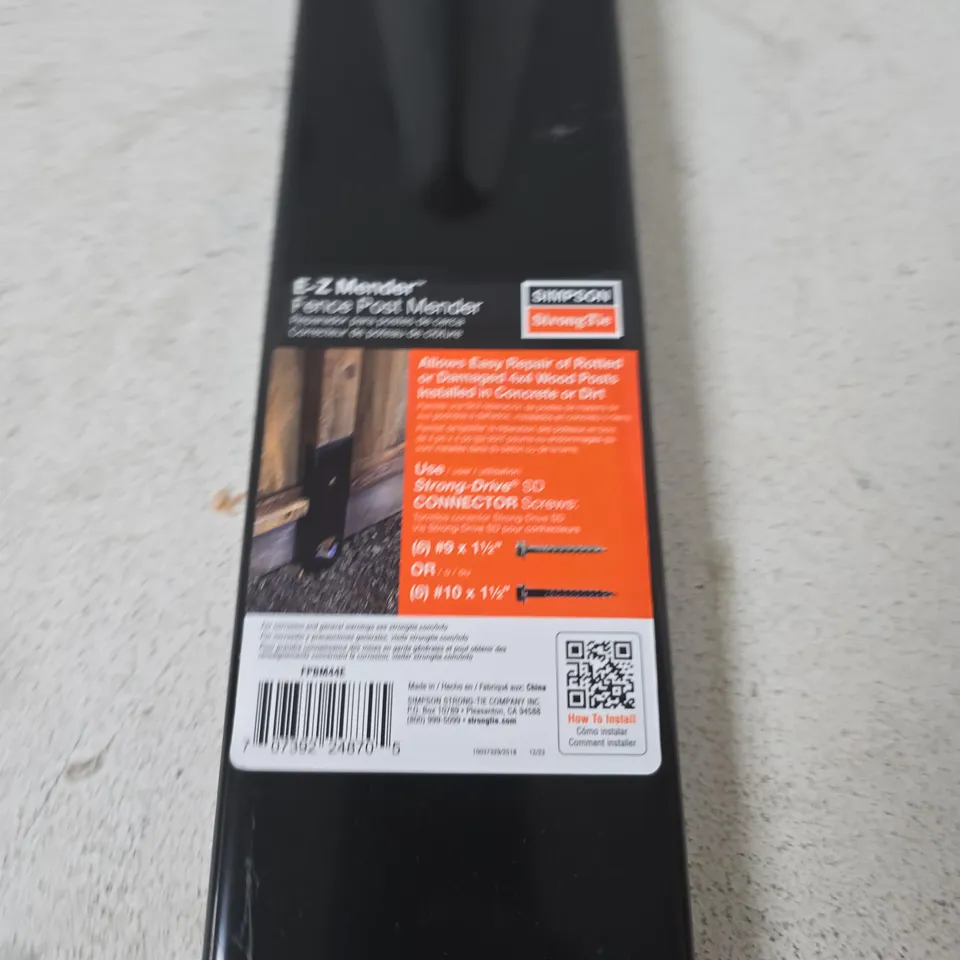 E-Z MENDER FENCE POST MENDER BY SIMPSON STRONG-TIE