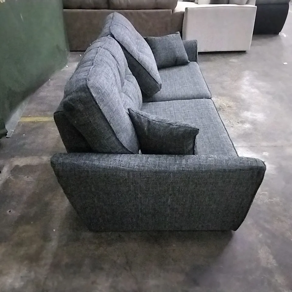 QUALITY DESIGNER HALSTOW 2 SEATER FABRIC SOFA 
