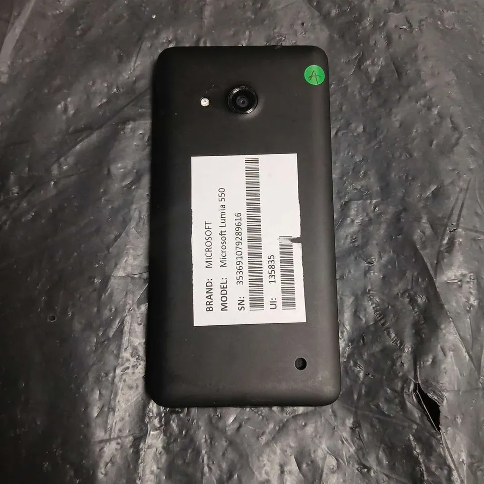 MICROSOFT LUMIA 550 SMARTPHONE – BLACK