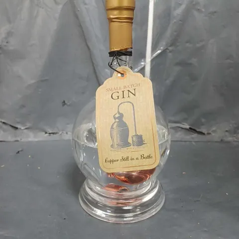 VINTAGE MARQUE SMALL BATCH GIN COPPER STILL IN A BOTTLE 20CL