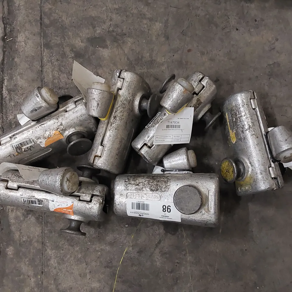 LOT OF 6X BOWTHORPE CLAMP BODYS 9.0 TO 24.5MM