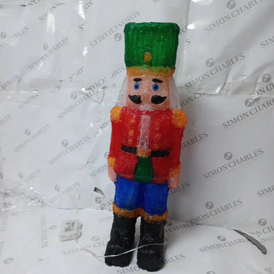 NUTCRACKER OUTDOOR ACRYLIC LIGHT BATTERY  RRP £49.99