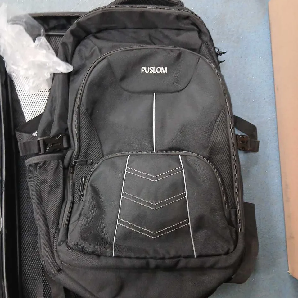 MEDICAL TRAINING BUNDLE: FEMALE TORSO MODEL, NUTRICIA FLOCARE INFINITY FEEDING PUMP, PUSLOM BACKPACK, ASSORTED CONSUMABLES 