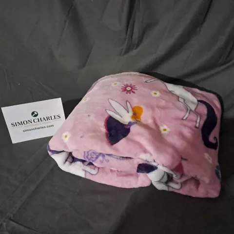 COZEE KIDS PLUSH PRINTED THROW