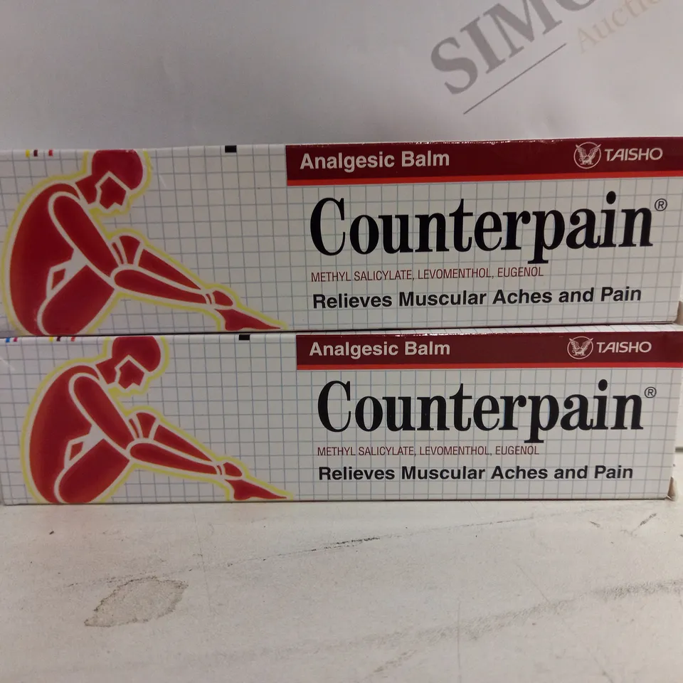 BLAM CREAM PAIN RELIEF MUSCULAR COUNTERPAIN ANALGESIC WARM RELIEF HOT 2 X120G.