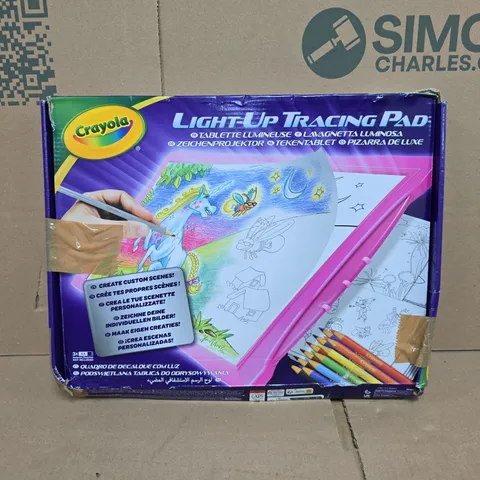 BOXED CRAYOLA LIGHT-UP TRACING PAD