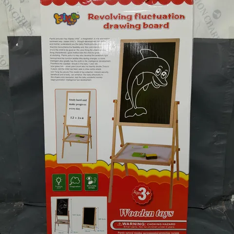 BOXED REVOLVING FLUCTUATION DRAWING BOARD 