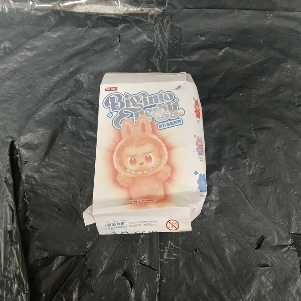 BAGGED POPMART LABUBU BIG INTO ENERGY MYSTERY TOY