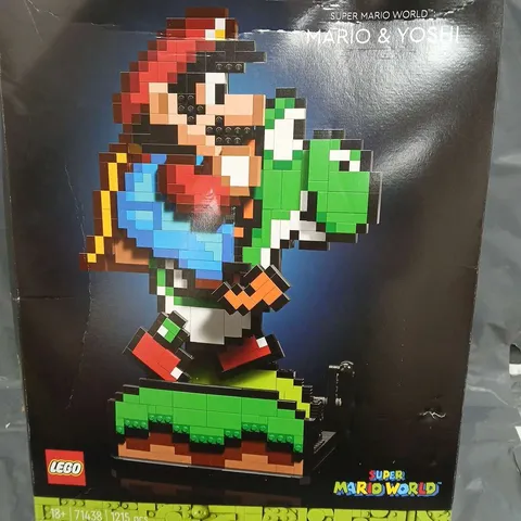 BOXED LEGO SUPER MARIO WORLD MARIO & YOSHI - 71438