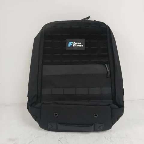 FORCE FITNESS BLACK BACK PACK
