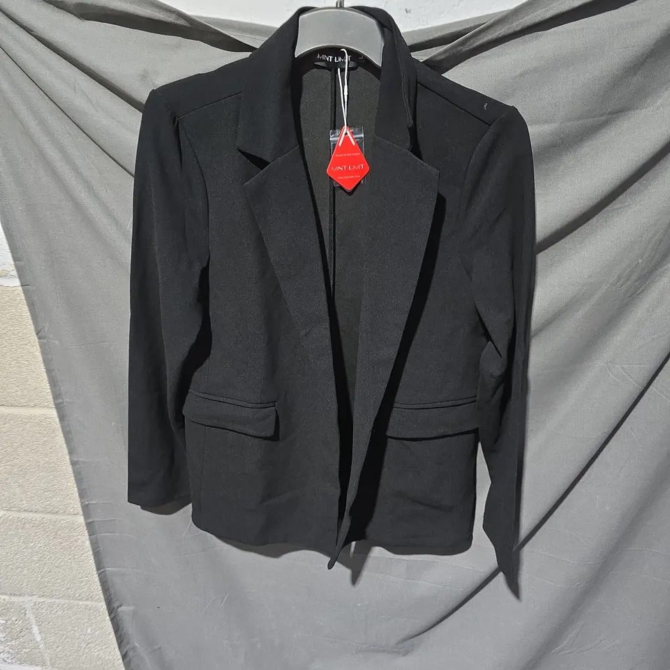 MINT LIMIT BLACK BLAZER – TAILORED JACKET. SIZE L 