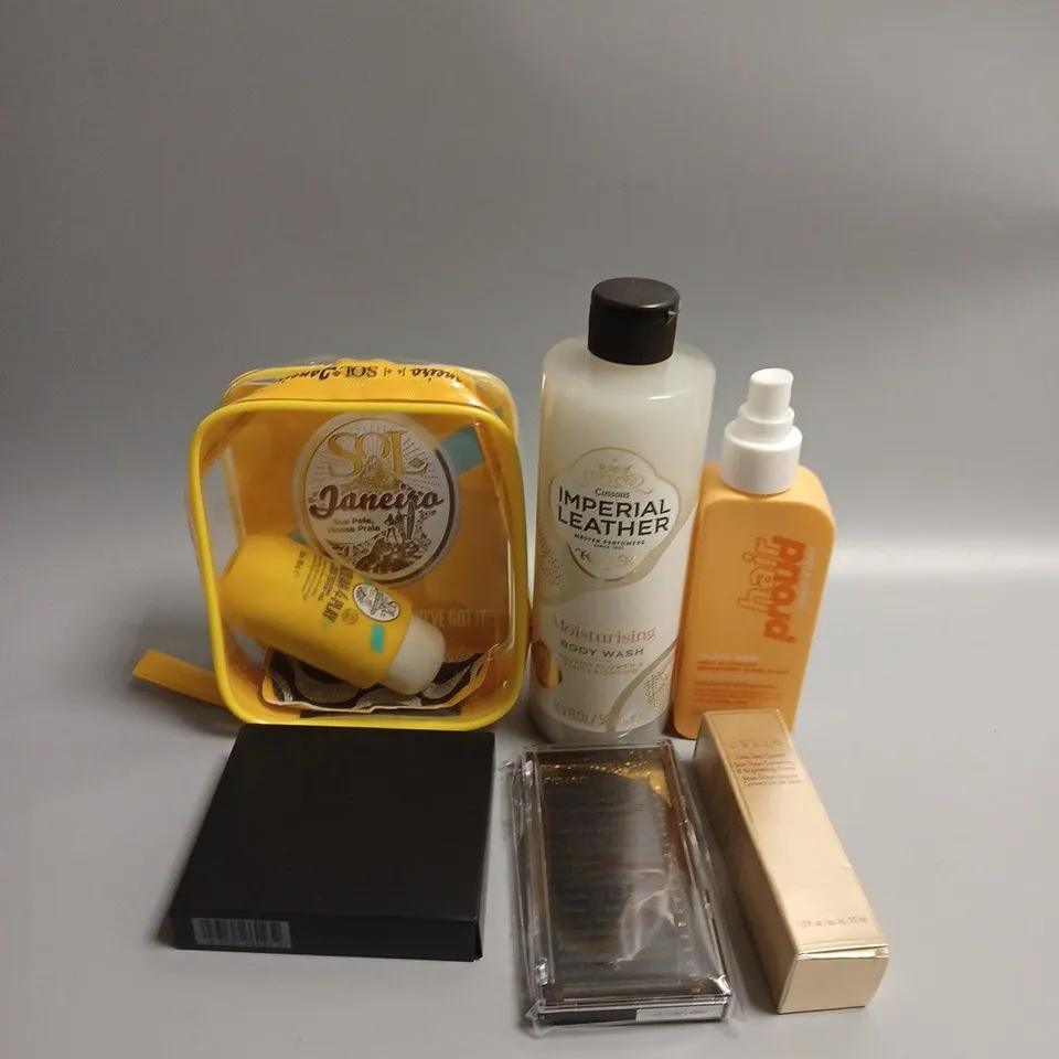 LOT OF APPROXIMATELY 20 COSMETICS ITEMS TO INCLUDE SHAMPOO , NIGHT OIL AND SERUM 