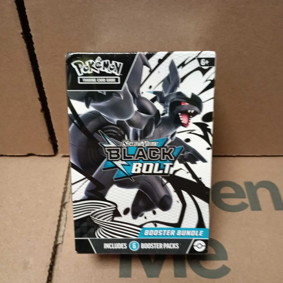POKÉMON TRADING CARD GAME BOOSTER BUNDLE – BLACK BOLT (6 BOOSTER PACKS)