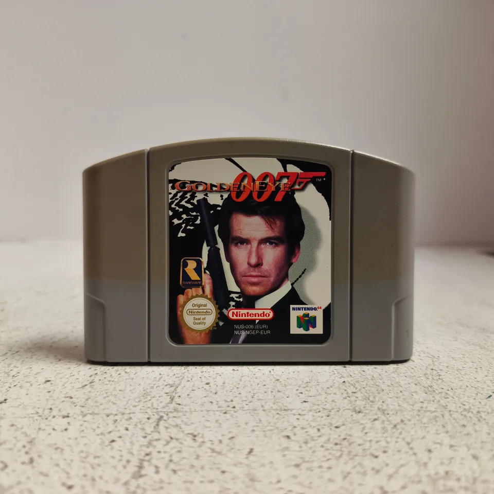 NINTENDO 64 GAME CARTRIDGE – GOLDENEYE 007 