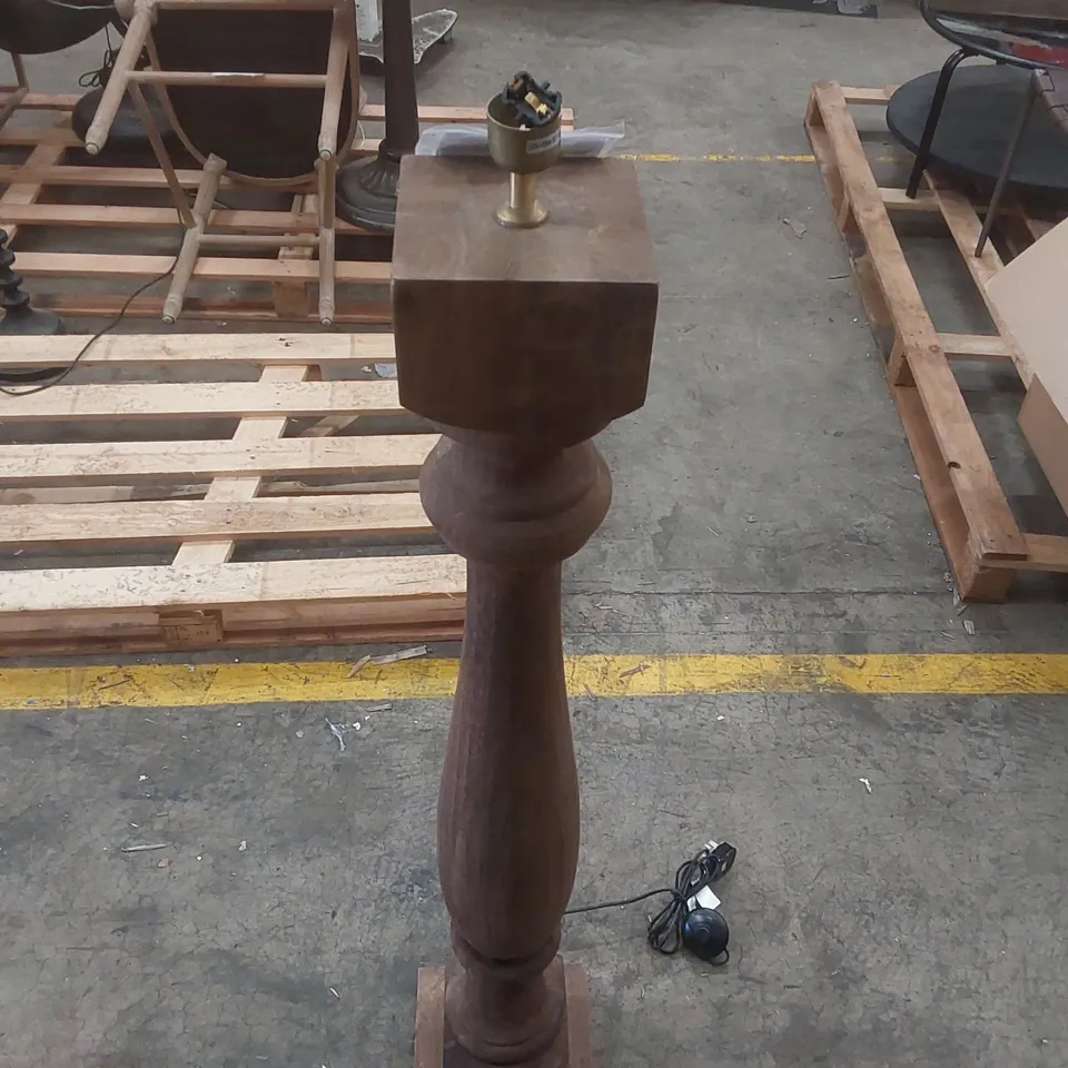 DESIGNER WOODEN FLOOR LAMP BASE