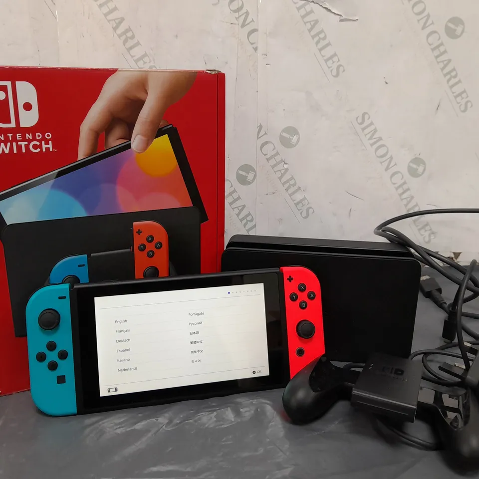 BOXED NINTENDO SWITCH OLED CONSOLE