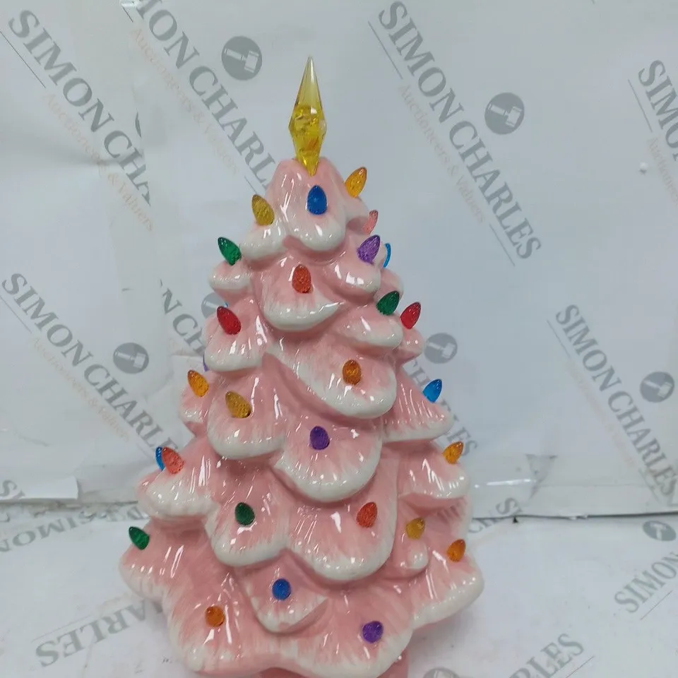 MR CHRISTMAS ILLUMINATED CERAMIC NOSTALGIC TREE