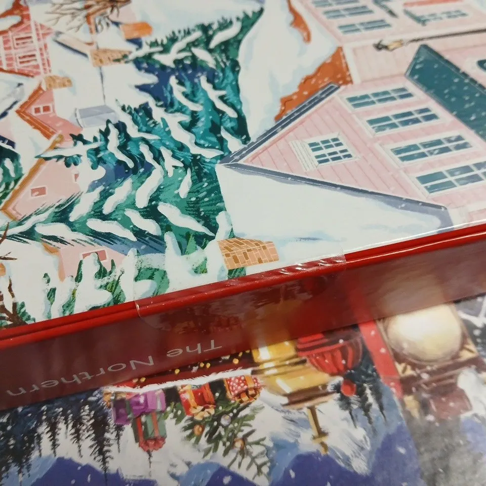 LOT OF 3 CORNER PIECE CHRISTMAS THEMED JIGSAW PUZZLES - 2X 1000-PIECE 1X 500-PIECE