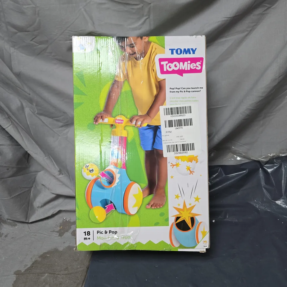 TOMY TOOMIES PIC N POP KIDS GAME RRP £20.99
