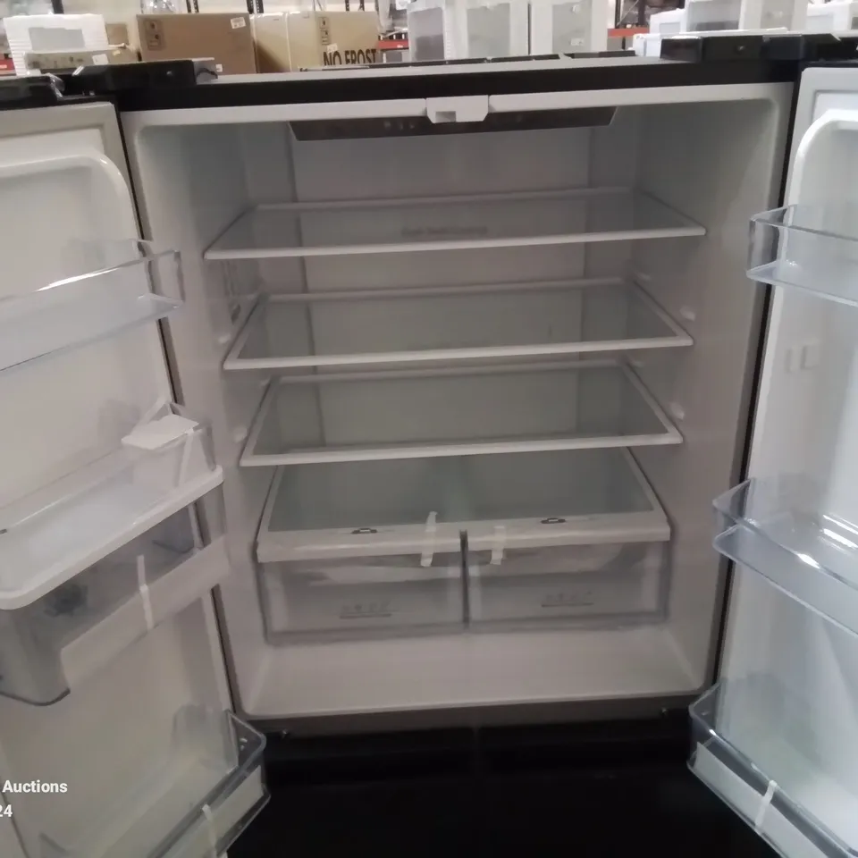 HISENSE RQ560N4WBF FREESTANDING CROSS DOOR FRIDGE FREEZER IN BLACK- COLLECTION ONLY 