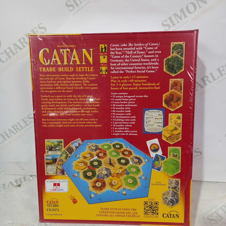 THE SETTLERS OF CATAN BOARD GAME