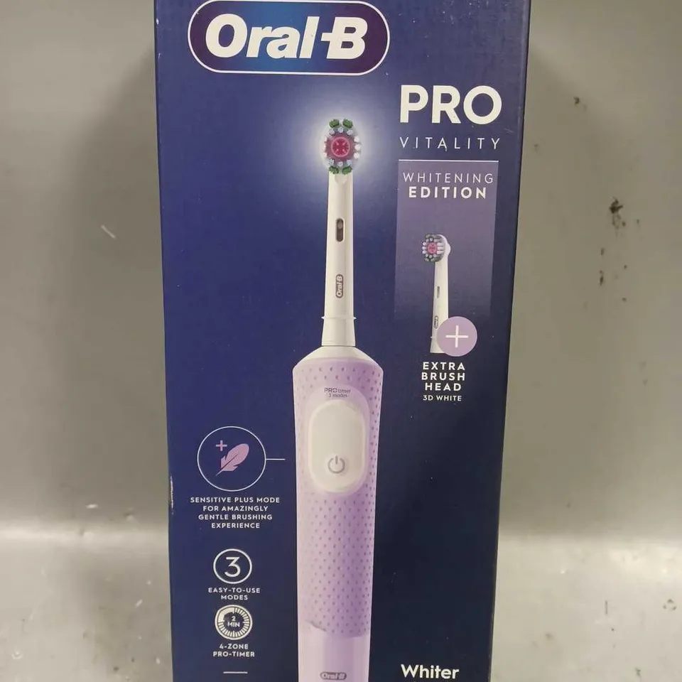 ORAL-B VITALITY PRO ELECTRIC TOOTHBRUSH - LILAC