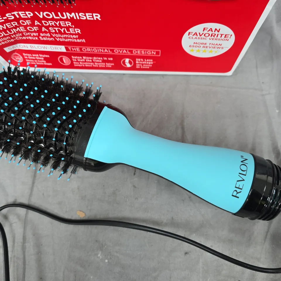 Revlon One-Step Volumiser Hair Dryer & Styler – Mint Edition 