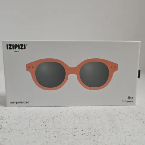 SUNGLASSES IZIPIZI SUN BABY #D APRICOT POLARIZED 0-3 YEARS