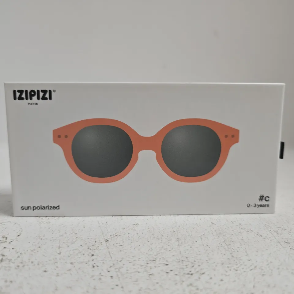 SUNGLASSES IZIPIZI SUN BABY #D APRICOT POLARIZED 0-3 YEARS