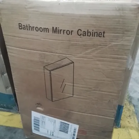 BOXED BATHROOM MIRROR CABINET