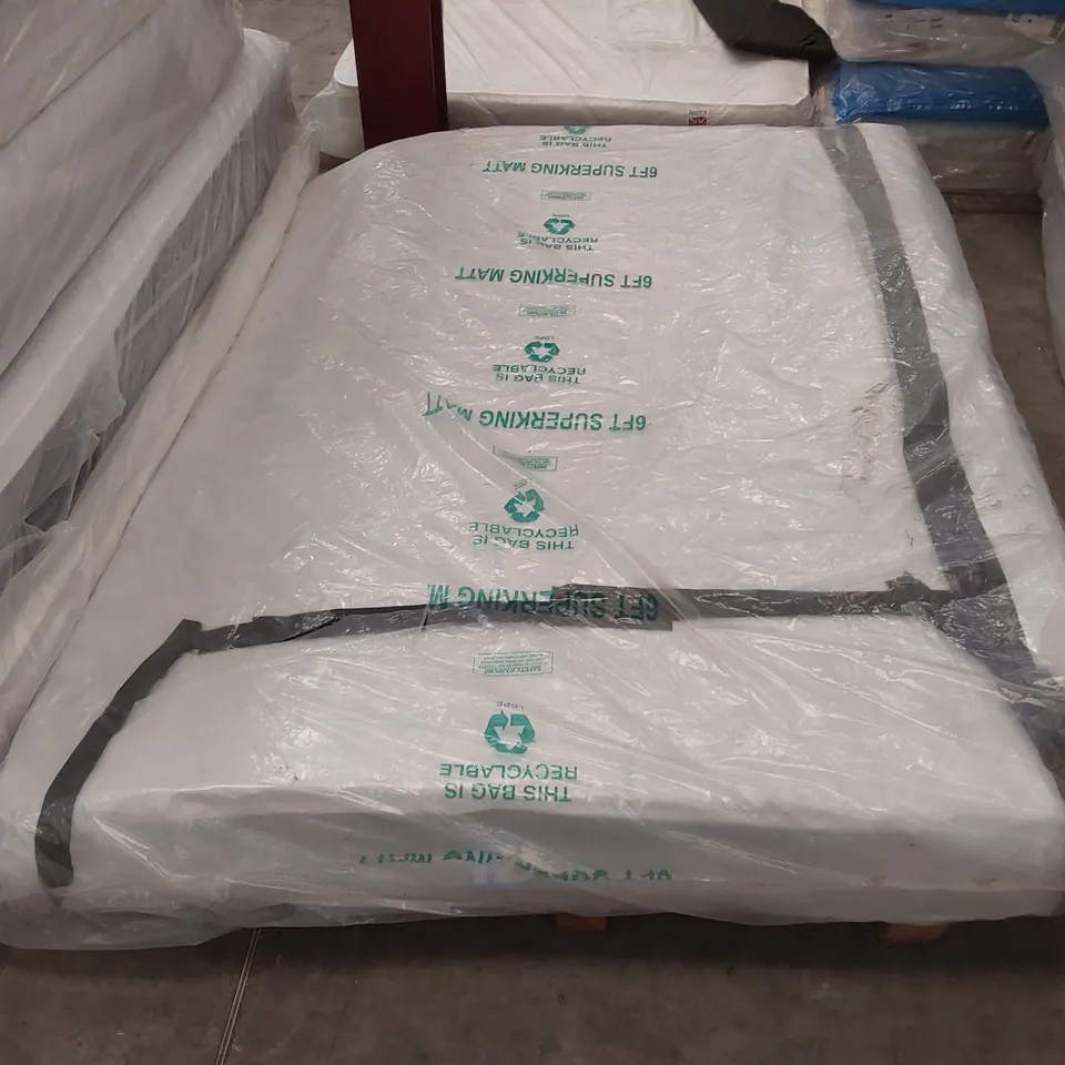 QUALITY BAGGED HYBRID MEMORY FOAM OPEN COIL 5FT KING SIZED MATTRESS 