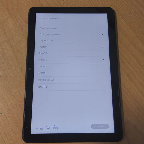 UNBOXED AMAZON KINDLE E-READER IN BLACK - TG425K