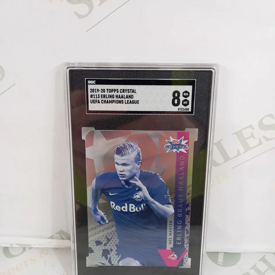 SGC 2019-20 TOPPS CRYSTAL #113 ERLING HAALAND EUFA CHAMPIONS LEAGUE