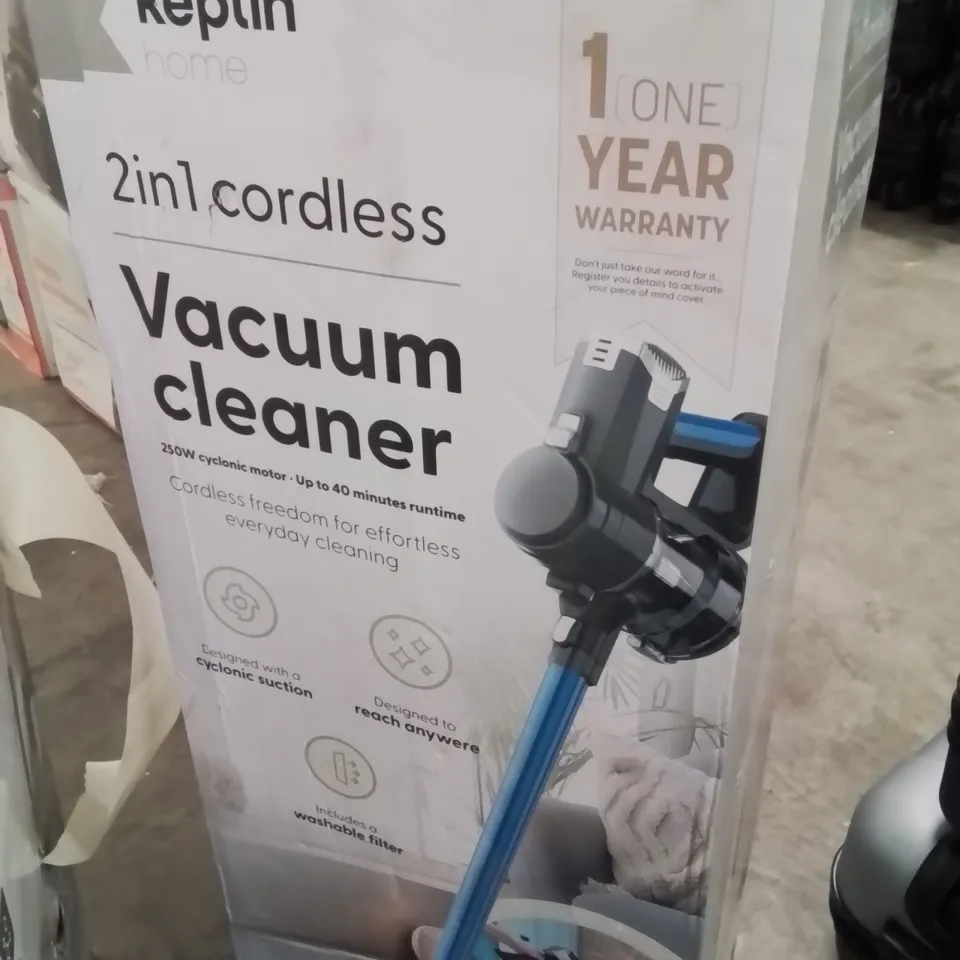 BOXED KEPLIN 2IN1 CORDLESS VACUUM CLEANER 