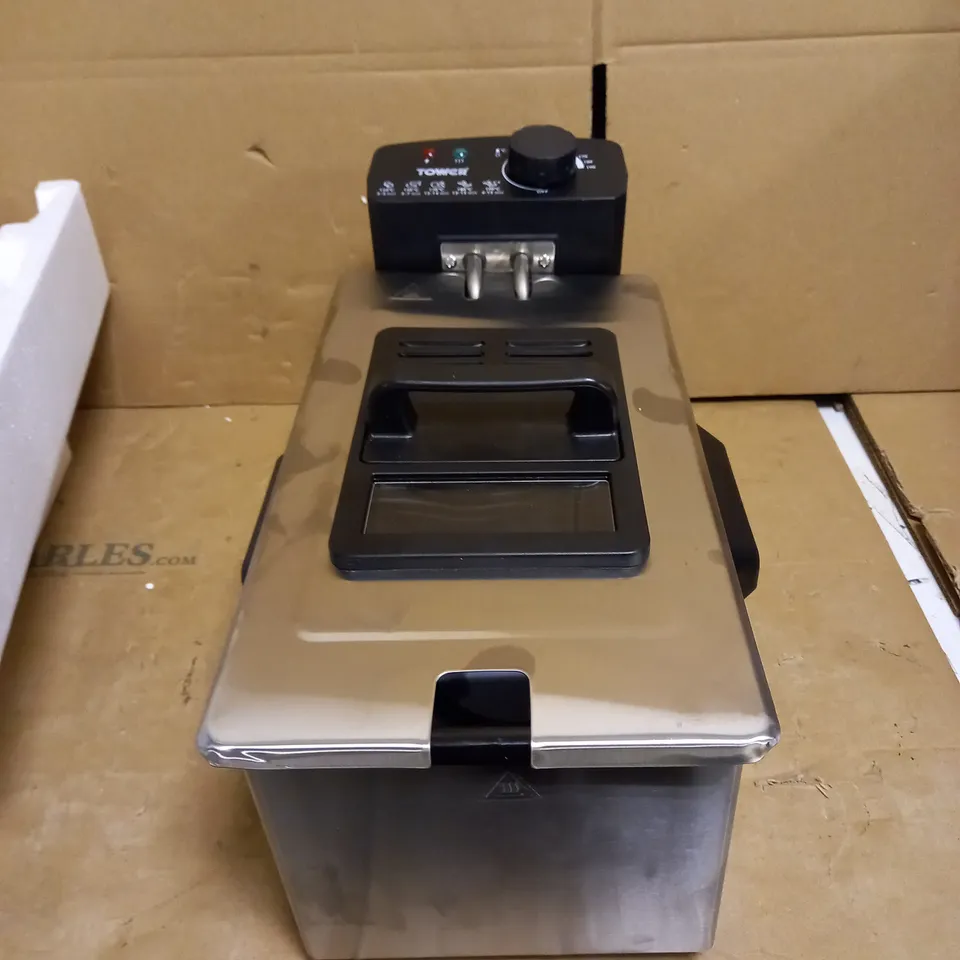 TOWER STAINLESS STEEL DEEP FAT FRYER 