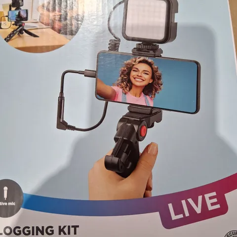 THREE BRAND NEW BOXED TECH VLOGGIBG KITS
