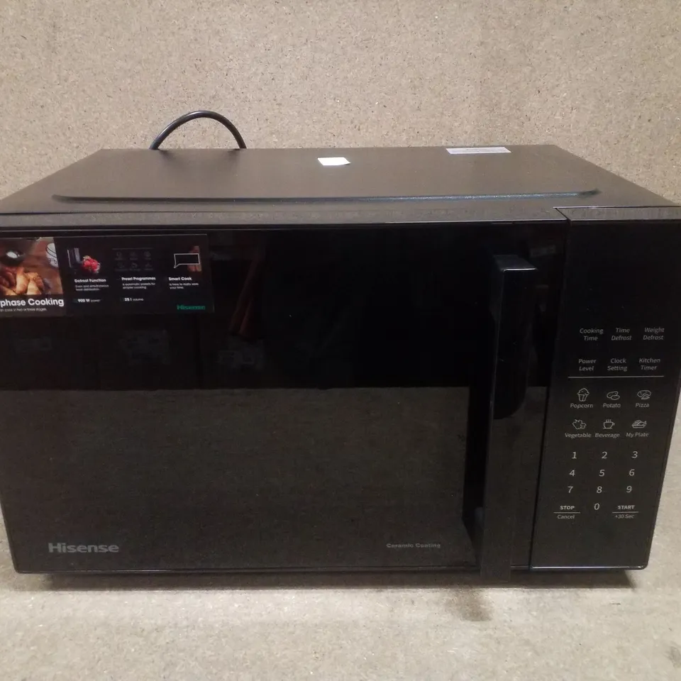 BOXED HISENSE H25MOBS7HUK MICROWAVE OVEN